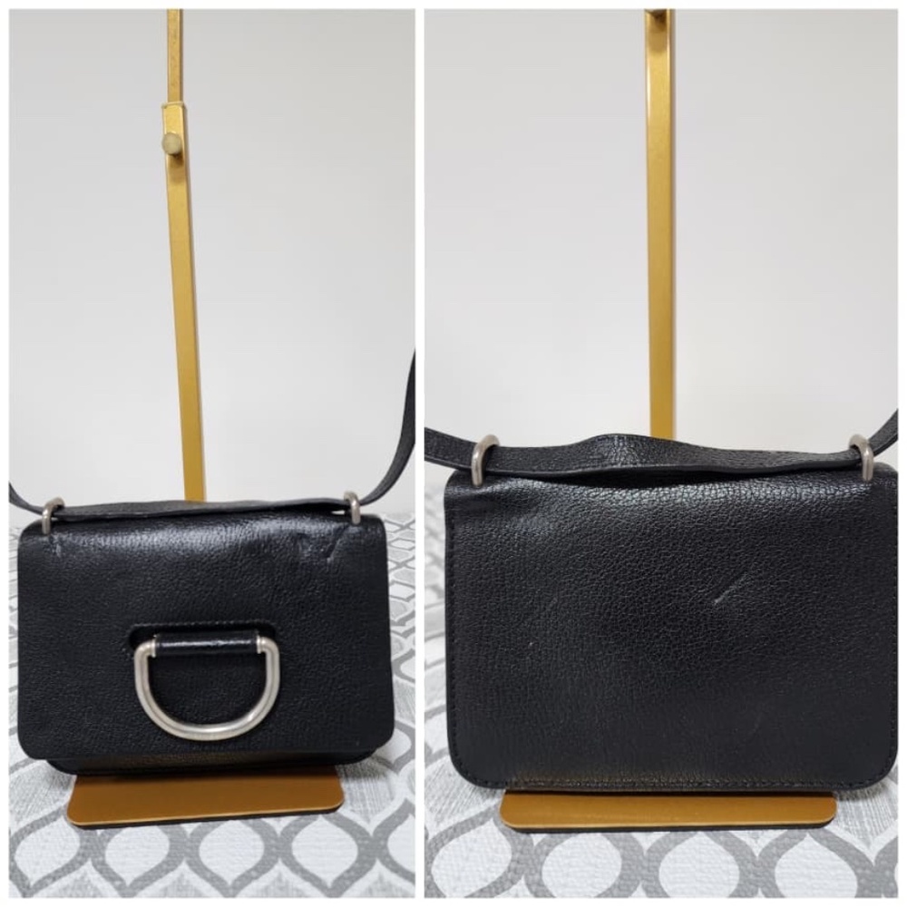 Authentic Burberry Leather Mini D-Ring Crossbody … - image 6